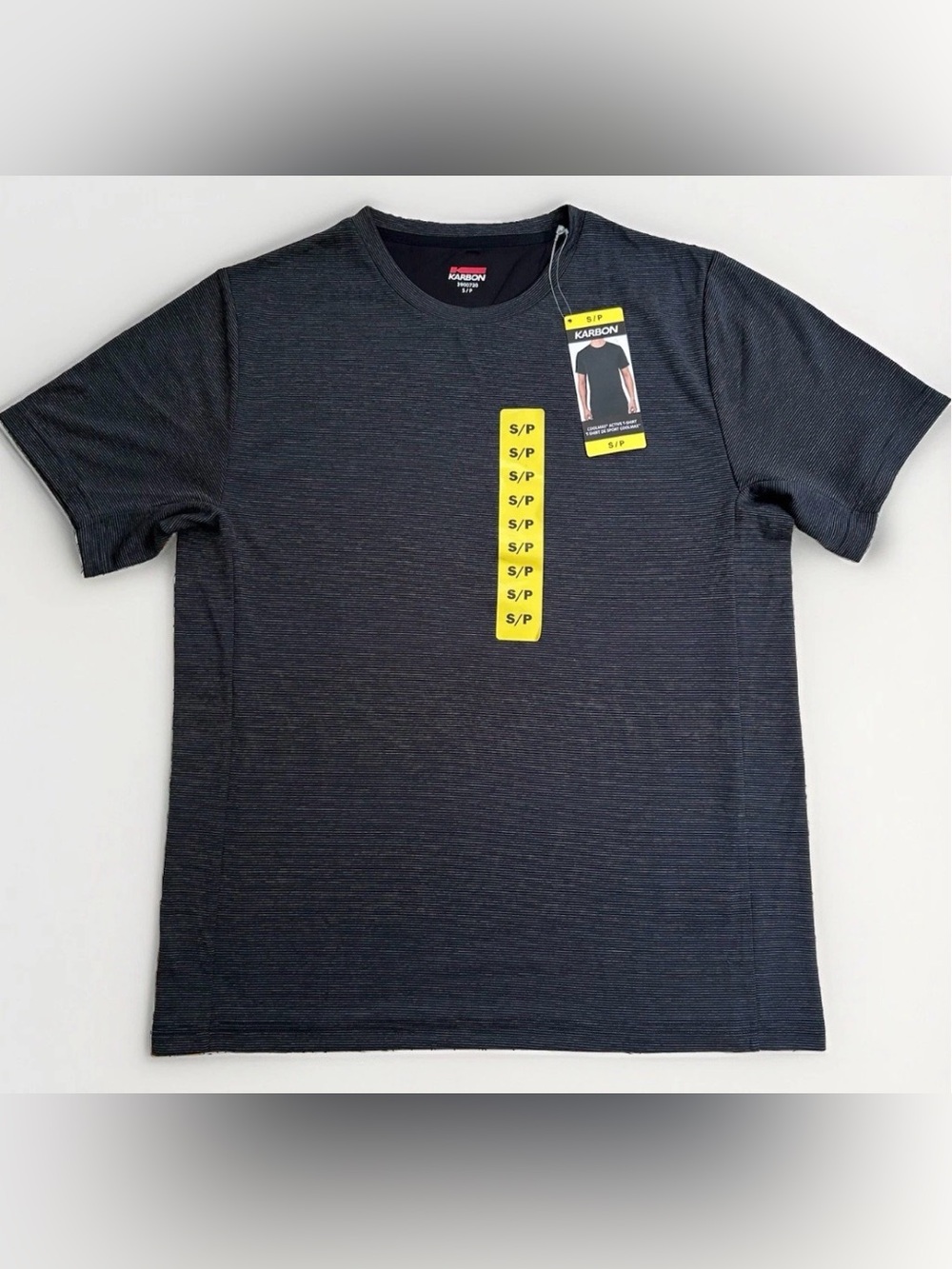 Karbon Men’s Performance T Shirt Athletic Work Out Small